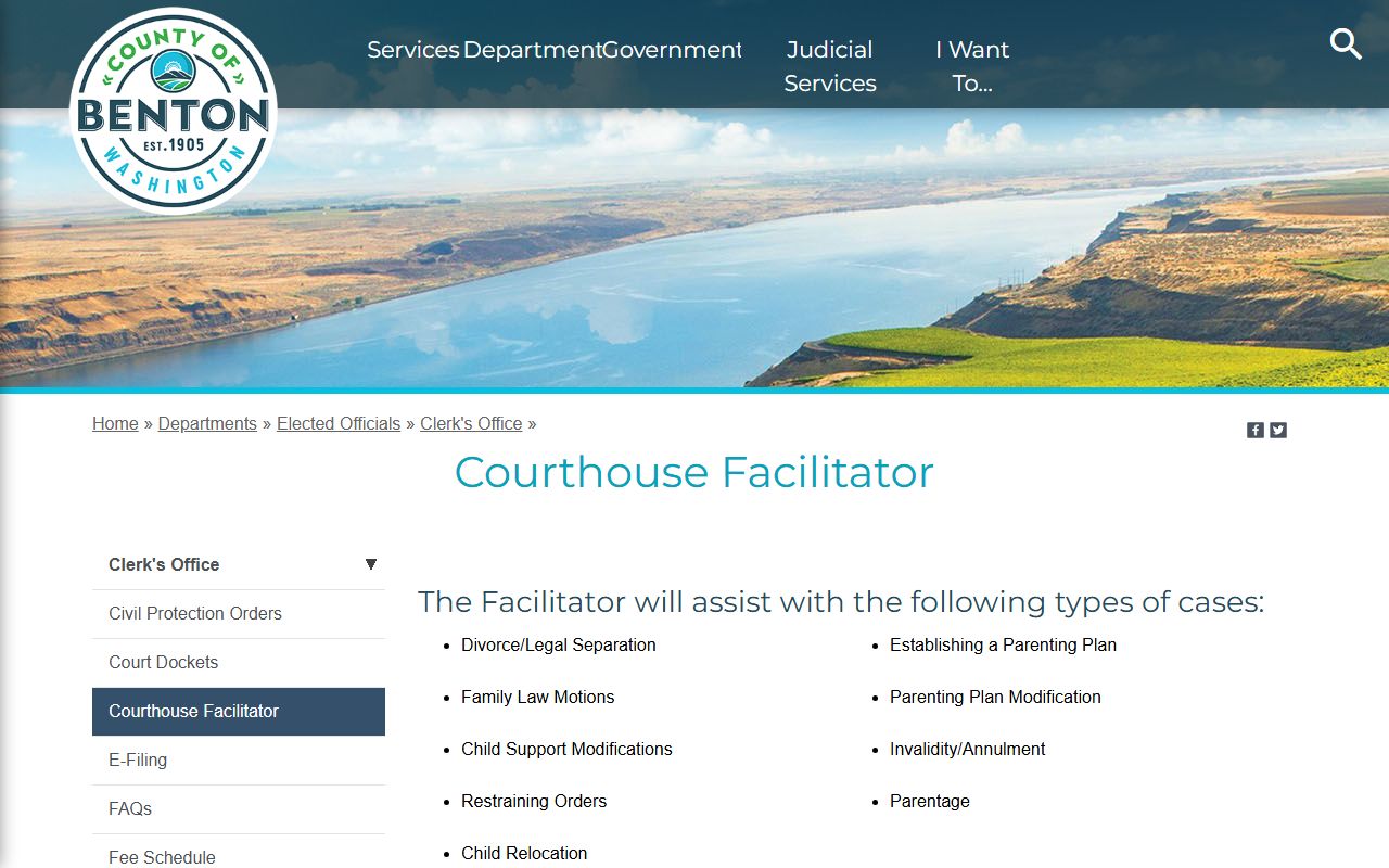 Benton County Superior Court Kennewick divorce records