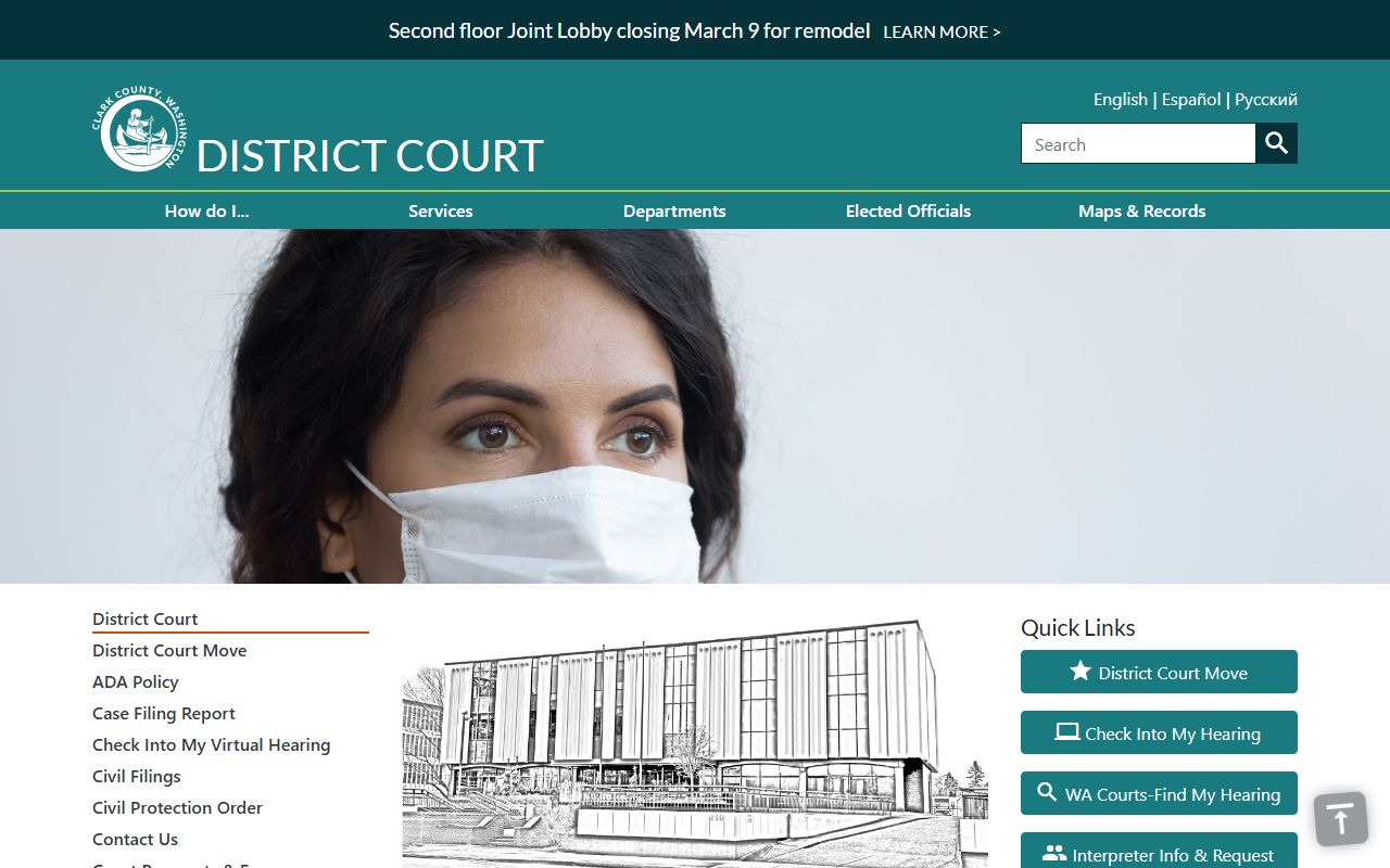 Clark County District Court Vancouver Washington