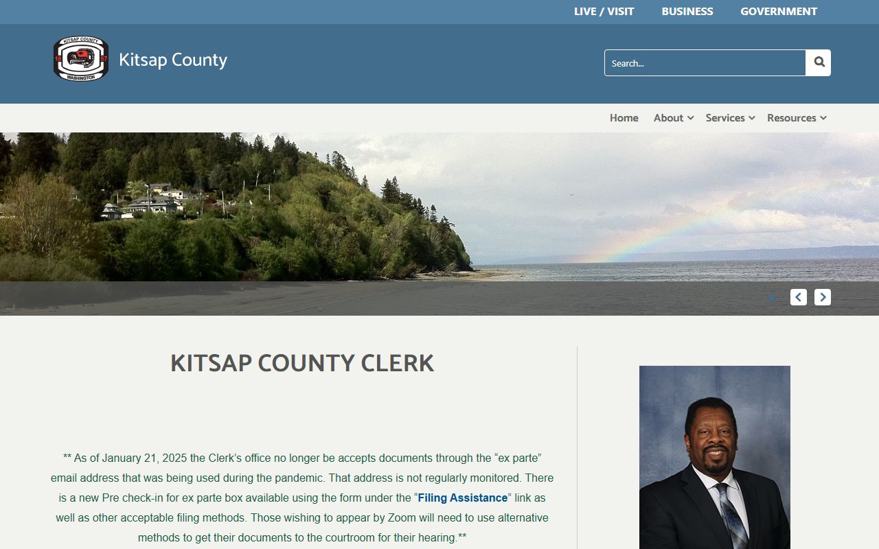 Kitsap County Clerk office for divorce records