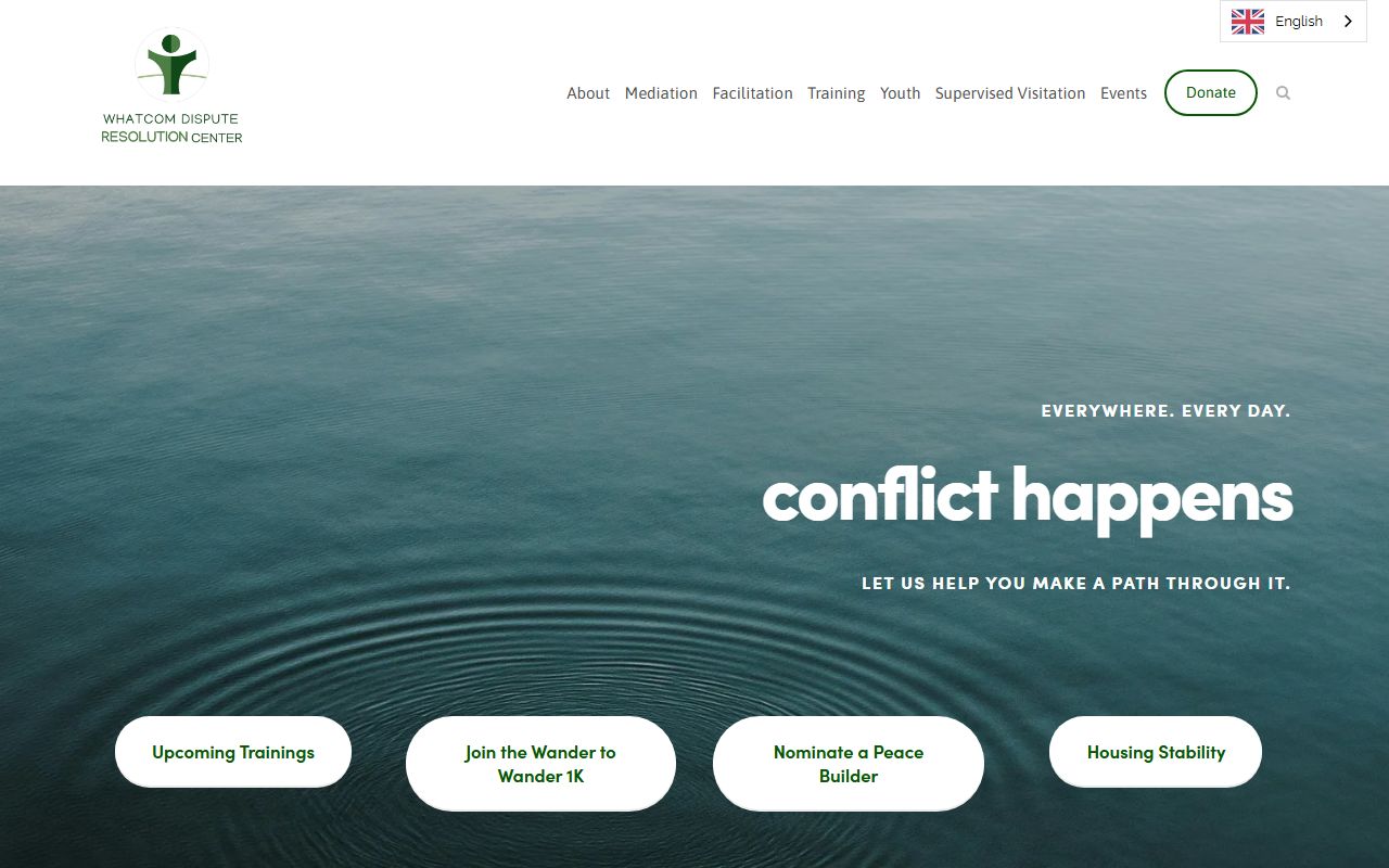 Whatcom Dispute Resolution Center for divorce mediation